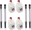 Vp Racing 35221 Motorsport Gallon Square Plastic Utility 4 Jugs Hoses. Fixed Price $149.99.