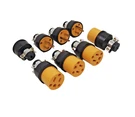 4 Set (8PCS) Female 3 Prong Replacement Electrical Plug Hd Extension Cord. Fixed Price $15.99.