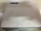 Kohler K-13695-BL 8" Square 2.5 Gpm Katalyst Rainhead, Matte Black. Fixed Price $432.99.
