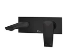 Monaco Single-handle, Wall-mount, Bathroom Faucet Matte Black. Fixed Price $55.00.