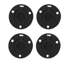 Qcaa Solid Brass Flush Ring Pull US10B Orb Round 4-PACK Made Taiwan. Fixed Price $38.97.