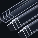 Sasylvia 10 Pcs Wall Corner Protector Guards, Vinyl 3/4 X 48 Inches Tr.... Fixed Price $63.18.