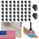 Muzata 50PACK Iron Baluster Shoes Slant Screws For 1/2 Square Staircase. Fixed Price $68.09.