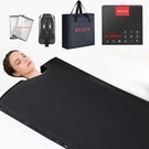 Low Emf Portable Infrared Sauna Blanket,crystal Therapy Home Relaxation, Adju.... Fixed Price $266.23.