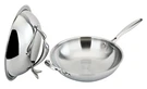 All-ply Dolphin Wok 18/10 Copper Core, Multi 5-PLY, Pots, Clad. Fixed Price $299.99.