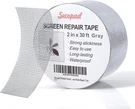 Grey Window Screen Repair Tape, X (360IN) 30FT, Gray. Fixed Price $16.20.