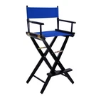 Extrawide Premium 30IN Directors Chair Black Frame Wbyroyal Blue Color Cover. Fixed Price $116.45.