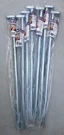 Knape & Vogt KV2ZC30 30/48" Adjustable Closet Rod Zinc Lot Of 7. Fixed Price $85.00.