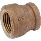 Anderson Metals 738119-0602 Reducing Pipe Coupling, 3/8 X 1/8 In, Fipt, Brass,. Fixed Price $17.04.