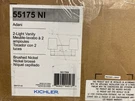 Kichler 55175NI Adani 2 Light 15" Wide Vanity - Brushed Nickel. Fixed Price $139.99.