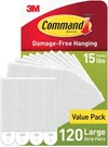 Command 15 Lb Large 120 Pairs Picture Hanging (240 Strips). Fixed Price $59.99.