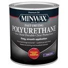 Minwax Fast Drying Polyurethane Protective Wood Finish, Warm Quart, Satin. Fixed Price $21.78.