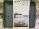 Room Essentials Dark Gray Fold Down Metal Loft Tray Nightstand - Brand New. Fixed Price $29.99.