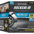 Rust-oleum 299743 Rocksolid Polycuramine Metallic Floor Coating Gunmetal 70OZ Ki. Fixed Price $165.02.