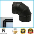 6 In. X Black Stove Pipe Elbow - Durable And Efficient , Master Flow. Fixed Price $16.99.