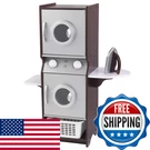 Kidkraft Laundry Playset Childrens Pretend Wooden Stacking Washer And Dryer Toy. Fixed Price $152.40.
