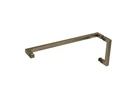 Fhc PHSQ6X18BBRZ 6" 18" Square Pull /towel Bar Combo - Brushed Bronze. Fixed Price $52.21.