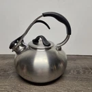 Chantal SL37-LOOP Brushed Stainless Steel Whistling Tea Pot Kettle 1.8 Qt. Fixed Price $35.00.