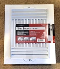 Everbilt 10 X 8 Inch Ceiling & Wall Register White High Impact Resin 3-WAY New. Fixed Price $11.99.