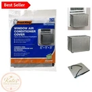 Protective Silver Air Conditioner Cover 18X27X16 - Water Resistant Polyethylene. Fixed Price $10.99.