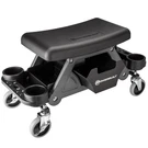 Powerbuilt Heavy Duty Rolling Seat With Cushion - 642924ECE. Fixed Price $149.94.