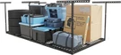 Fleximounts 4X8 Overhead Garage Storage Rack, Adjustable Organization System,. Fixed Price $172.66.