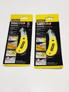 Stanley Folding Pocket Safety Knife 2PK. Fixed Price $20.00.