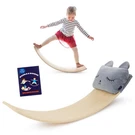 Battat Education Wooden Balance Board Toddlers - Montessori Wobble Toy. Fixed Price $83.72.