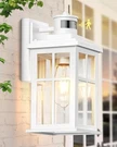 White Wall Lights, Motion Sensor Porch Outdoor, Dusk Dawn Ou.... Fixed Price $65.99.