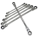 Metric 12 Sizes Extra Long Gear Ratcheting Wrench Set, 8MM-19MM, Made Of Chro.... Fixed Price $78.05.