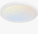 Hykolity Led Flush Mount Ceiling Light 24W Selectable Cct 3000K-5000K White. Fixed Price $19.99.