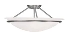 Livex Lighting 4825-91 Newburgh Semi-flush Mount Brushed Nickel. Fixed Price $295.96.