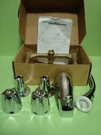 Kingston Brass KF112 Americana 8" Two Acrylic Handle Center Tub & Shower New. Fixed Price $85.00.