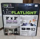 Pixi 2FTX2FT Flat Panel Led Ceiling Light. Multiple Mounts. 4000K. Fixed Price $89.00.