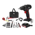 20V Max Cordless Drill Kit 70-PIECE W/ Battery Charger. Fixed Price $54.00.