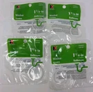 (4) Keeney 1-1/4 In. Clear Poly Slip Joint Washer 57WKHB Bathroom 2483955 New. Fixed Price $7.48.