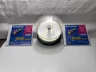 New Fujifilm Dvd+r Discs 120 Minute 4.7 Gb 33 Verbatim Cd-r 700 Mb. Fixed Price $12.00.
