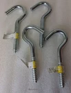 National Hardware Zinc Plated Hooks Set Of N220-889 3/8"X4-7/8" SWL=150 Lbs. Fixed Price $20.00.
