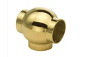 Lavi 00-704/2 Ball Tee For 2" Tubing Polished Brass. Fixed Price $29.00.