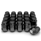 White Knight 1707SBK-20AM Black Chrome M12X1.50 Bulge Acorn Lug Nut, Pack. Fixed Price $37.78.