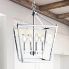 Jonathan JYL7436C Pagoda Lantern Dimmable Adjustable Metal Led Pendant Classic. Fixed Price $25.00.