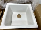 Elkay ELG1616 Quartz Classic 15.75" Undermount Bar Sink, White - Made Germany. Fixed Price $130.00.