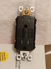 Legrand Radiant 15 125-VOLT Tamper Resistant Gfci Duplex Outlet Black Cove. Fixed Price $19.77.