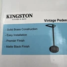 Kingston Solid Brass CC2100 Georgian Pedestal Paper Holder, 21-1/2-INCH, Black. Fixed Price $59.95.