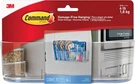 Command Large Caddy, Clear, With 4 Indoor Strips, Organize Damage-free. Fixed Price $10.99.