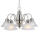 Design House Millbridge 5-LIGHT Chandelier, Satin Lights, Nickel. Fixed Price $81.99.