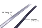 Classic Vintage Door Trim Moulding Aluminum Channel 70'S 80'S New 1833. Fixed Price $24.99.