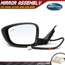Driver Power Mirror W/ Manual Fold Blind Spot Heated For Honda Accord 2018-2022. Fixed Price $75.79.