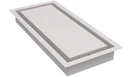 Fittes Framed Wall Vent Luxe 4" 10" / Satin White. Fixed Price $59.99.