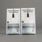 2X Better Homes & Gardens Solo Pendant Light Bronze Finish-fabric Cordw/led Bulb. Fixed Price $48.53.